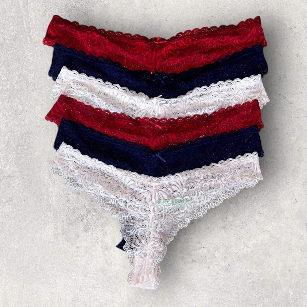 NWOT Honeydew intimates Thong Hipster Lace BUNDLE Size XL